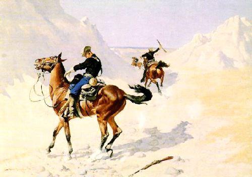 Frederick Remington The Advance Guard